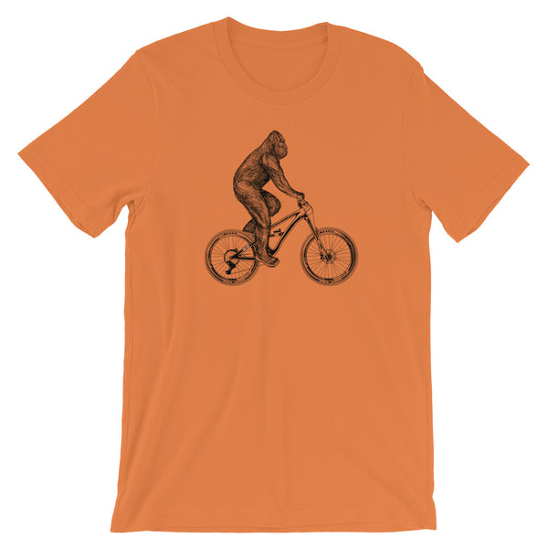Sasquatch Mountain Biking T-Shirt - Singletrack Apparel