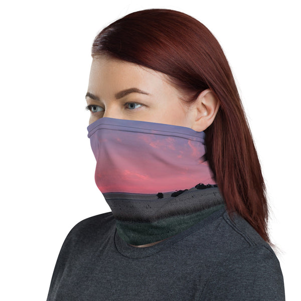 Sunset Neck Gaiter, Face Mask/Face Shield, Headband - Singletrack Apparel