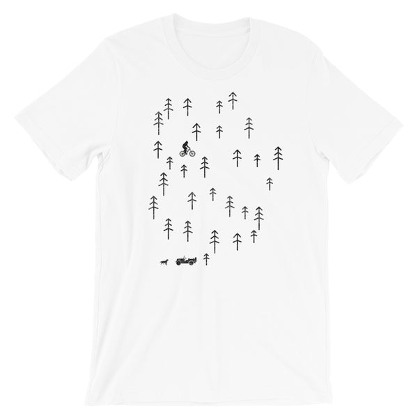 Sasquatch Singletrack Mountain Biking T-Shirt - Singletrack Apparel