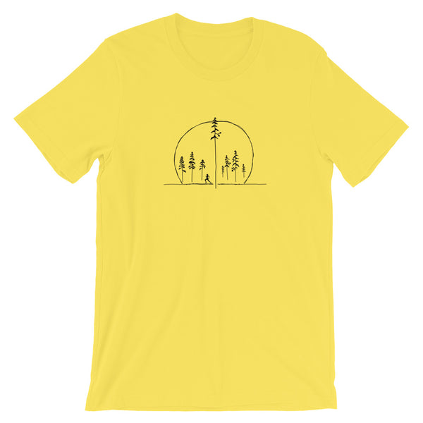 Run Across The Sky Tshirt - Gift for Runner - Running T Shirt - Runners Gift - Singletrack Apparel