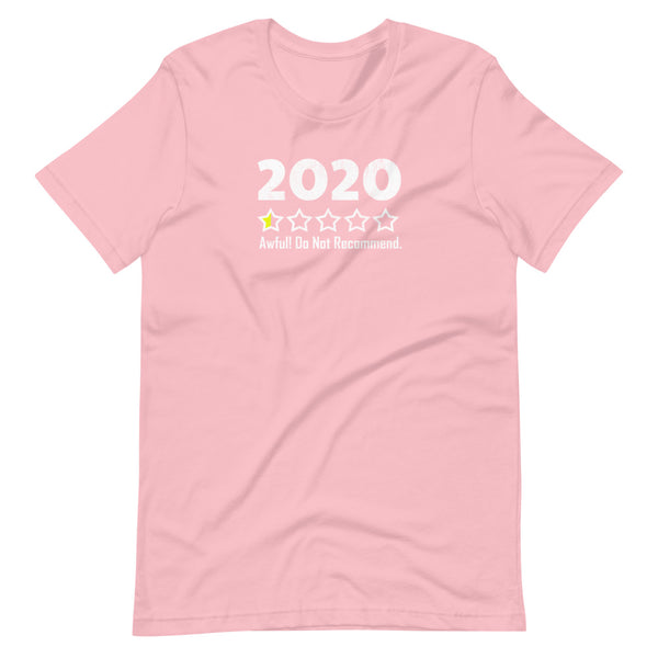 2020 Not Recommended T-Shirt - Funny 2020 T-Shirt - Singletrack Apparel