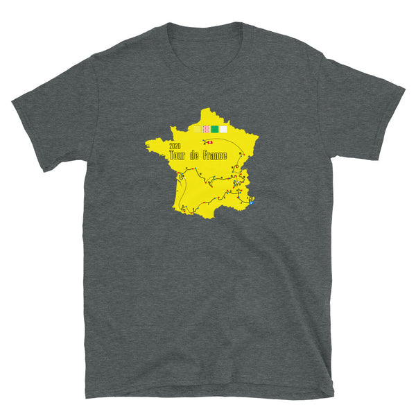Tour de France 2020 TShirt - Gift for Cyclist - Singletrack Apparel