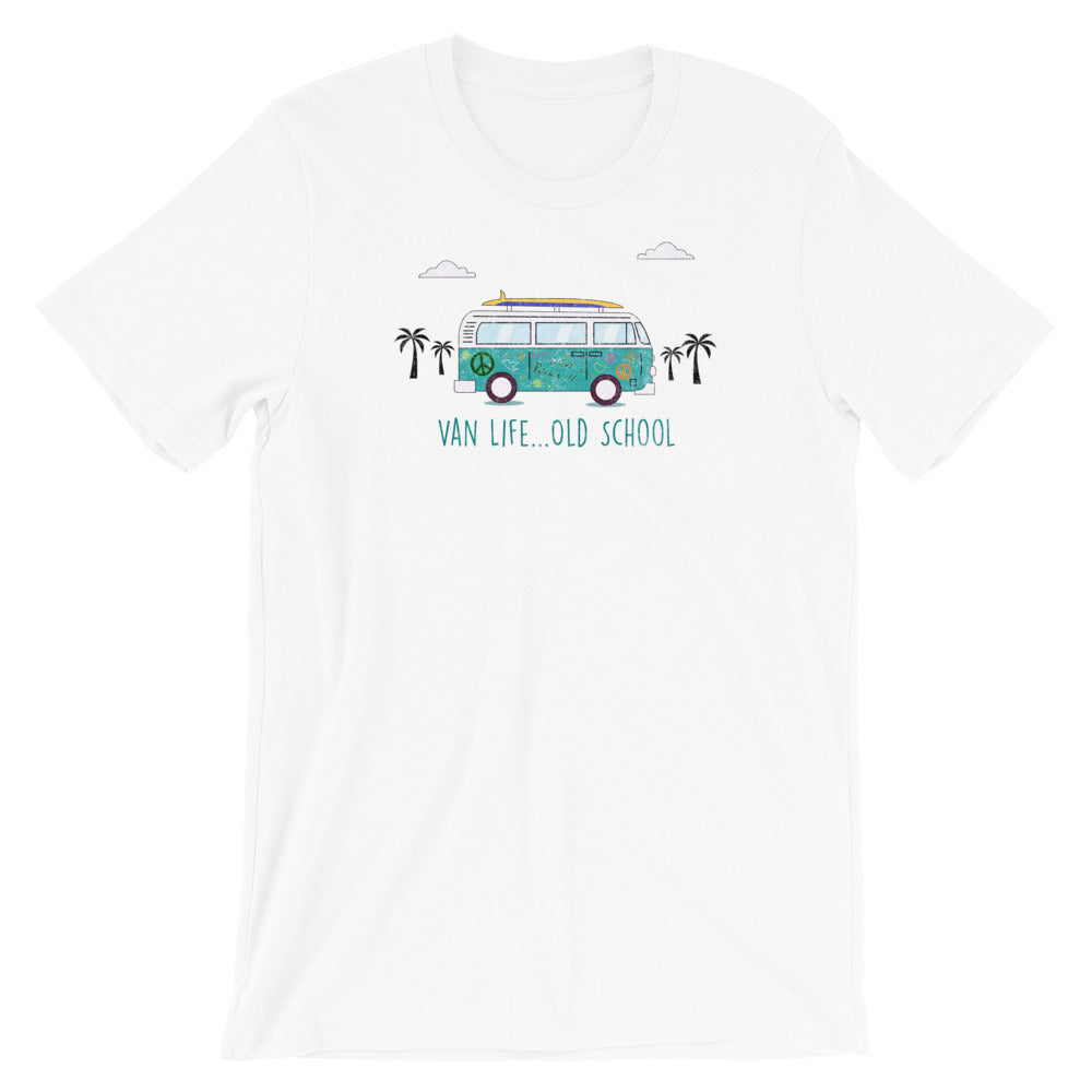 VW Van Life - Old School T-Shirt - Singletrack Apparel