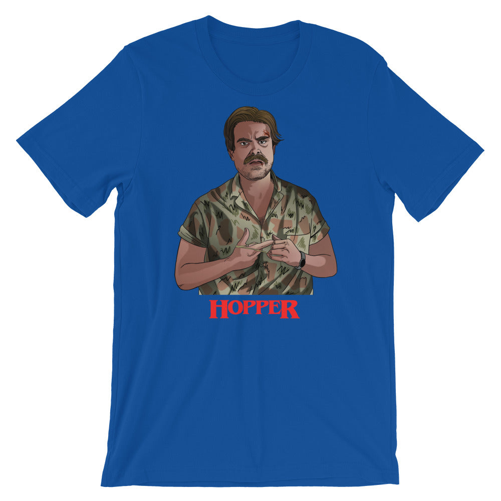 Stranger Things Hopper T-Shirt – Singletrack Apparel