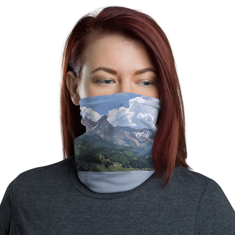 Mountain Neck Gaiter, Face Mask/Face Shield, Headband - Singletrack Apparel
