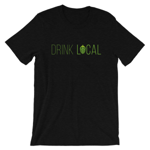 Drink Local Beer T-Shirt - Singletrack Apparel