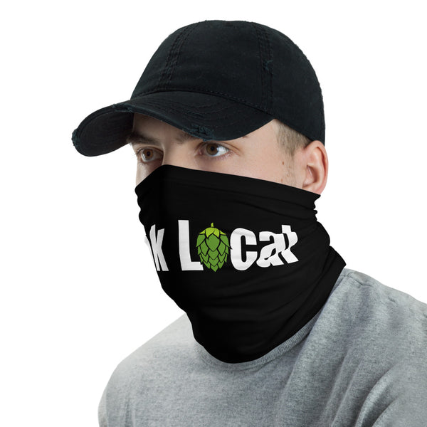 Drink Local Neck Gaiter, Face Mask/Face Shield, Headband - Singletrack Apparel