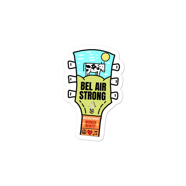 Bel Air Strong Stickers - Singletrack Apparel