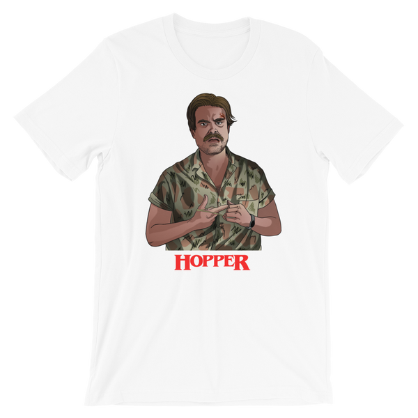 Stranger Things Hopper T-Shirt - Singletrack Apparel