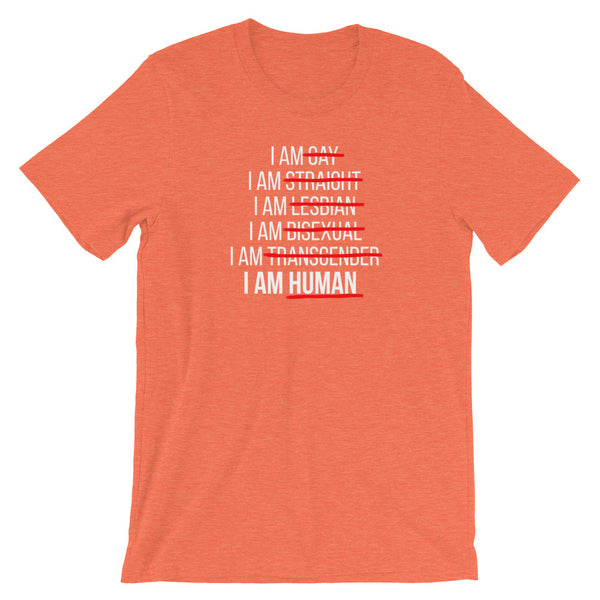 I Am Human TShirt - Singletrack Apparel