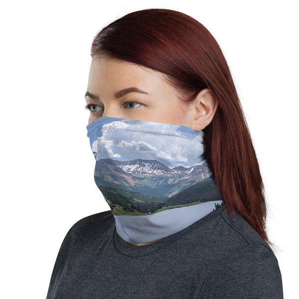 Mountain Neck Gaiter, Face Mask/Face Shield, Headband - Singletrack Apparel