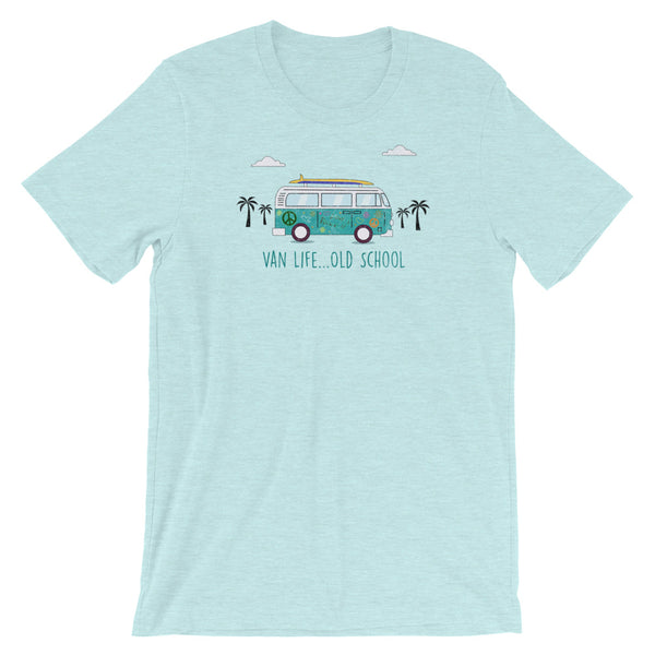 VW Van Life - Old School T-Shirt - Singletrack Apparel