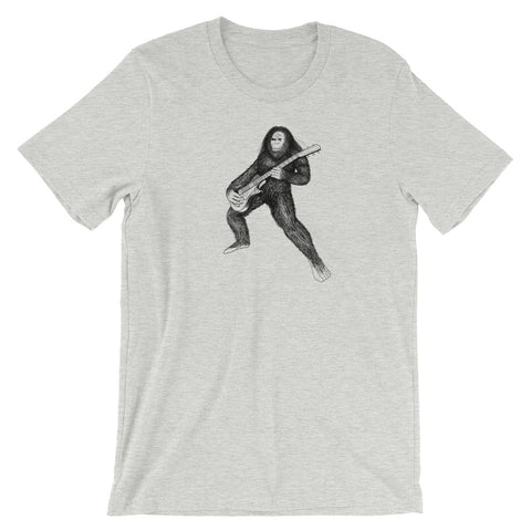 Bigfoot Guitar Tshirt - Singletrack Apparel