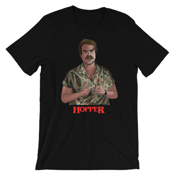 Stranger Things Hopper T-Shirt - Singletrack Apparel