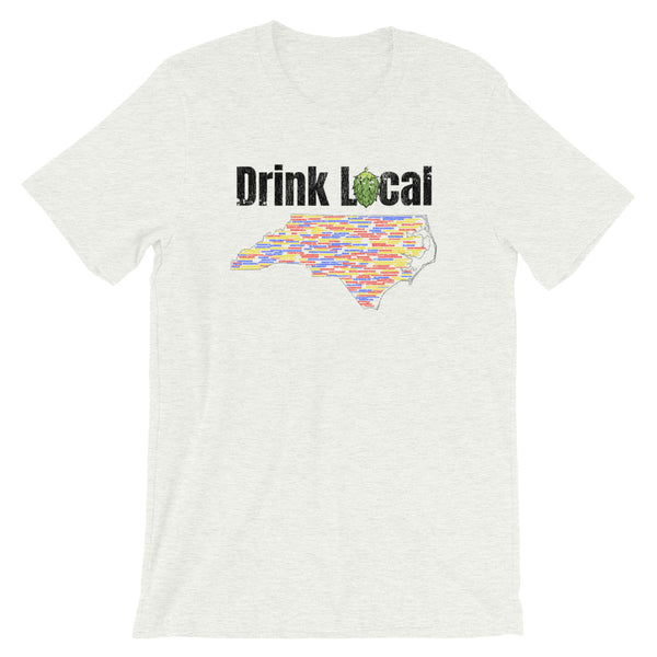 All North Carolina Breweries Drink Local T-Shirt - Singletrack Apparel