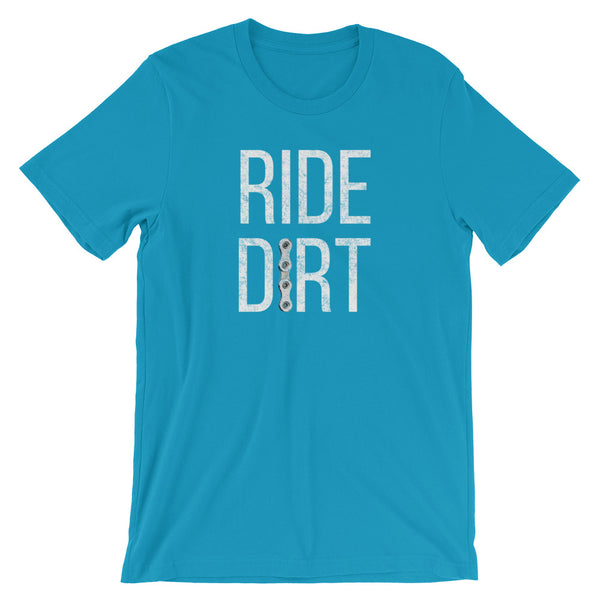 Ride Dirt Mountain Biking T-Shirt - Singletrack Apparel
